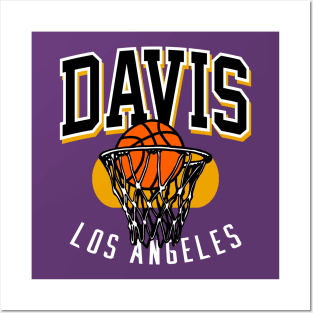 Davis Los Angeles Basketball Posters and Art